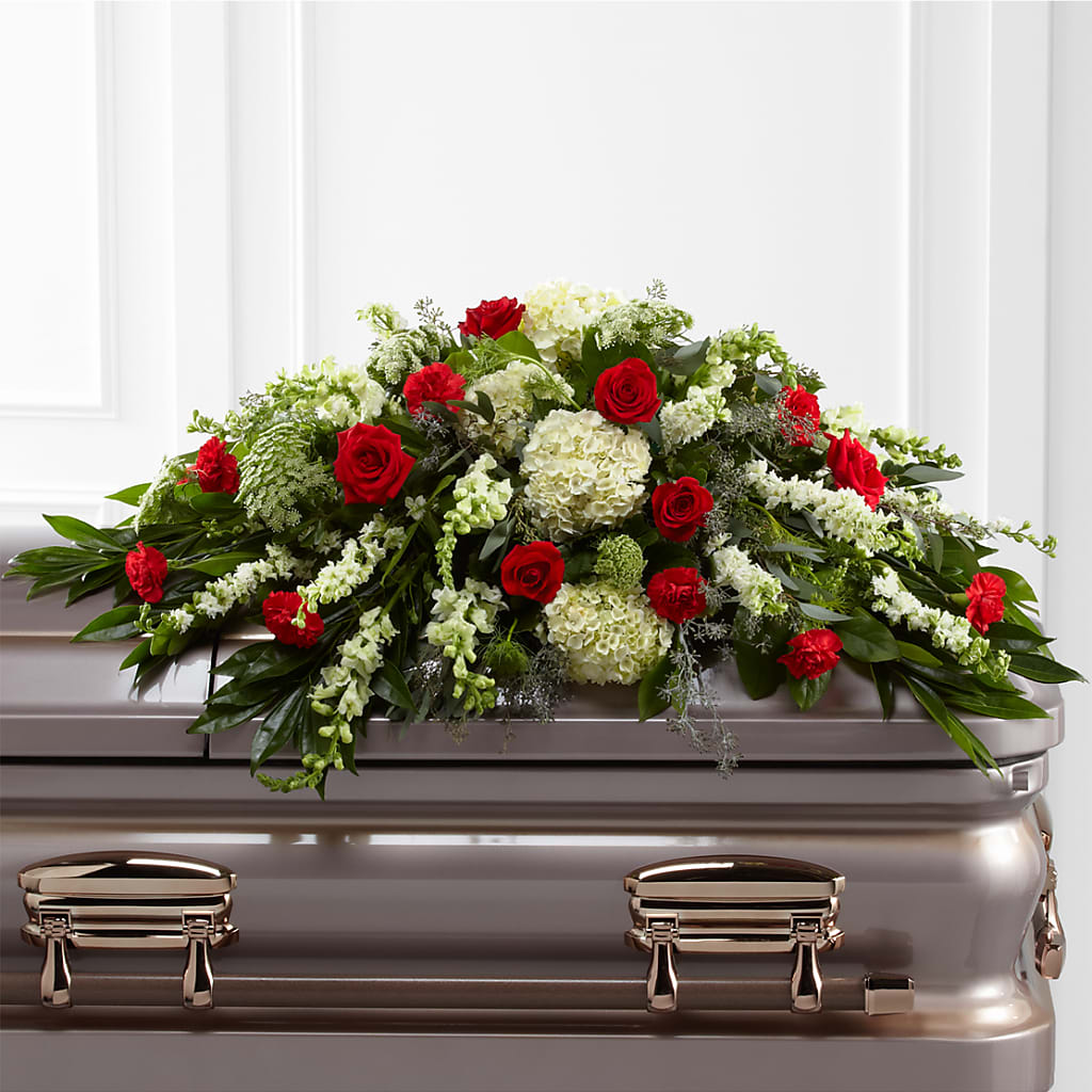 Sincerity Casket Spray – Artistic Designs Unlimited, Marianna FL