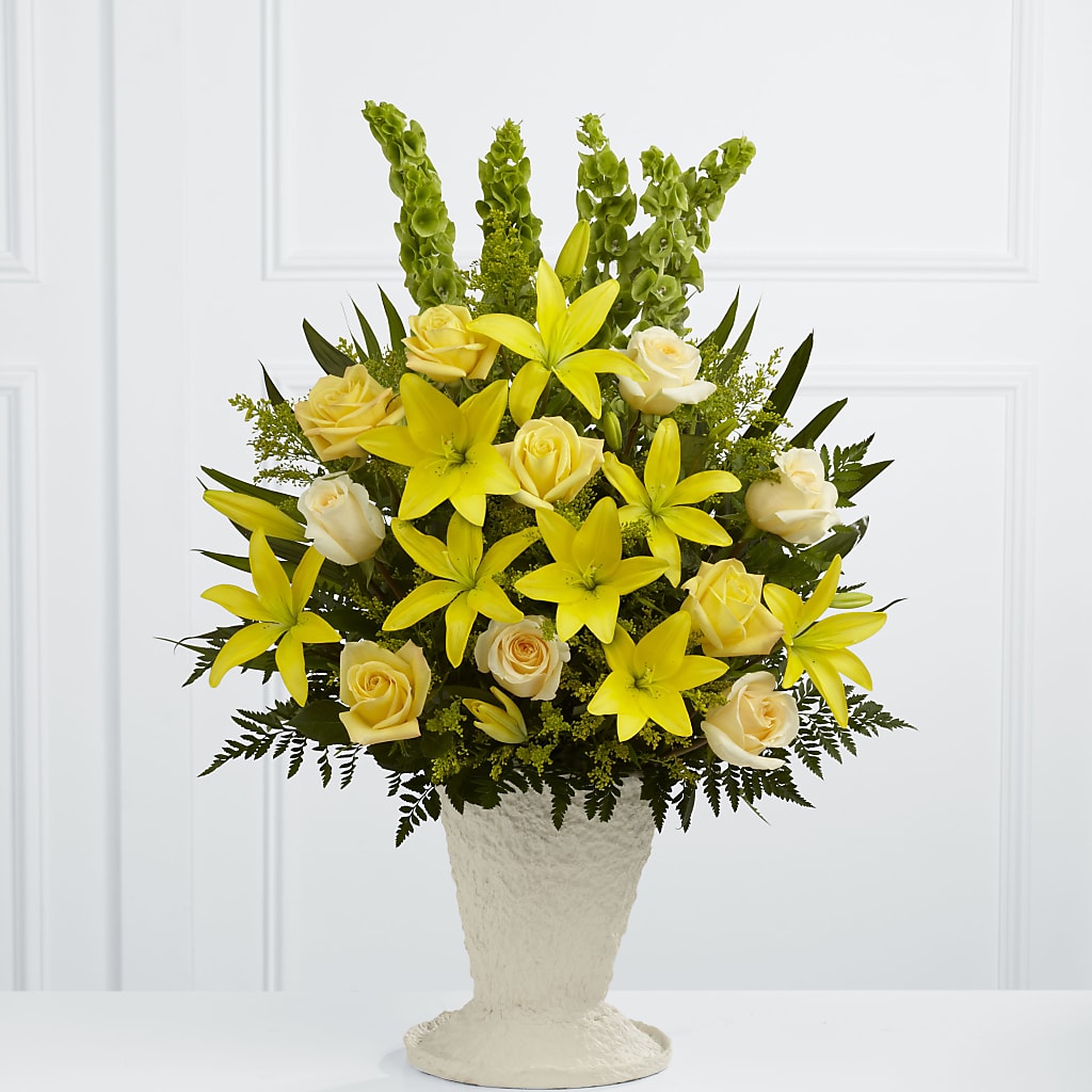 Golden Memories Arrangement – Artistic Designs Unlimited, Marianna FL
