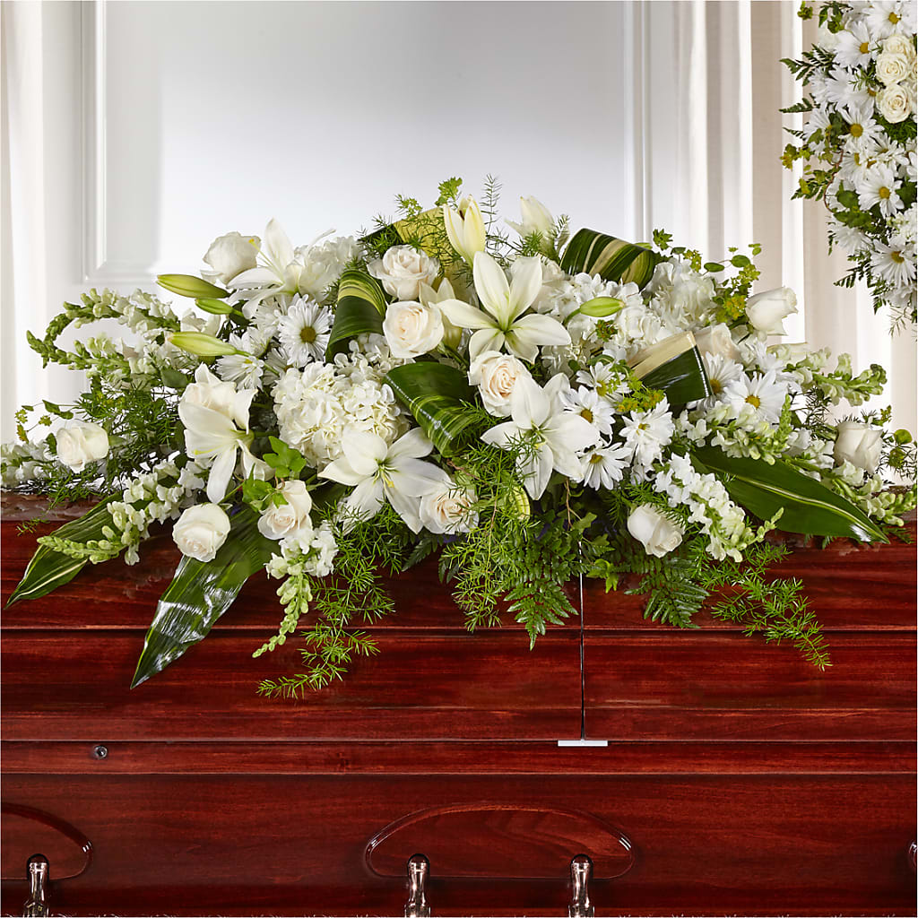 Abundance Casket Spray – Artistic Designs Unlimited, Marianna FL