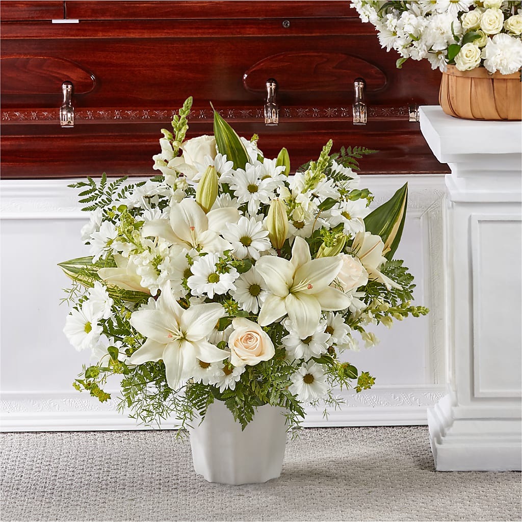 Thoughts of Tranquility Floor Basket – Artistic Designs Unlimited, Marianna FL
