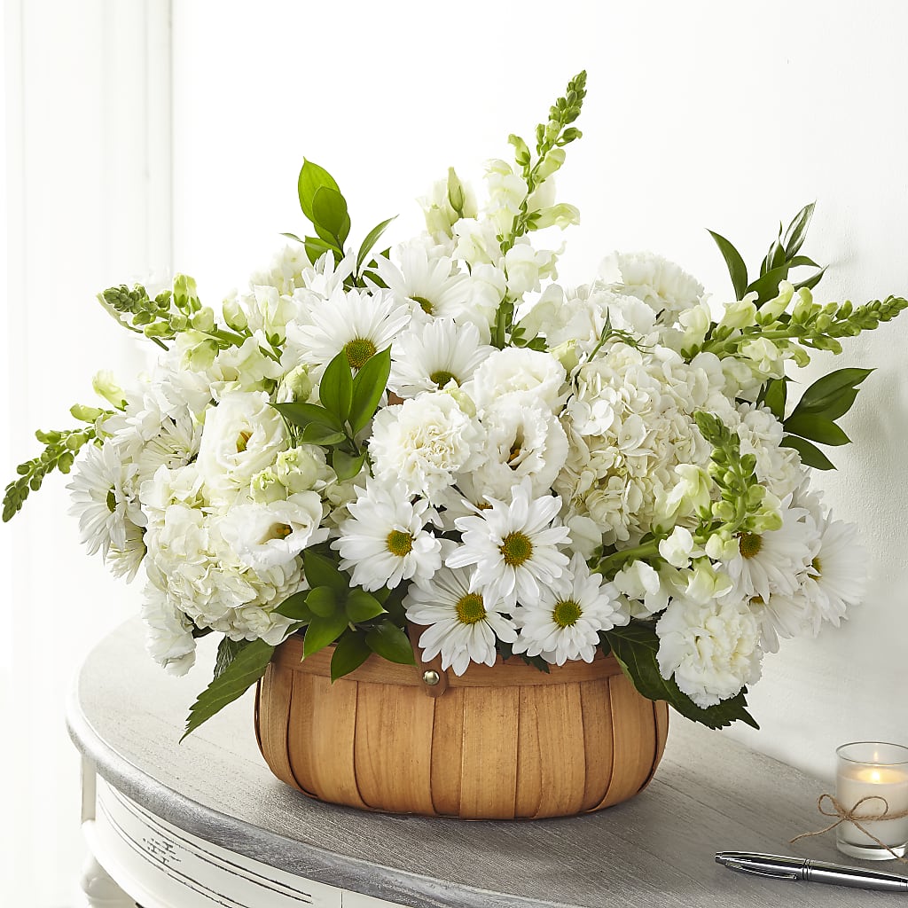 Pure Ivory Basket – Artistic Designs Unlimited, Marianna FL