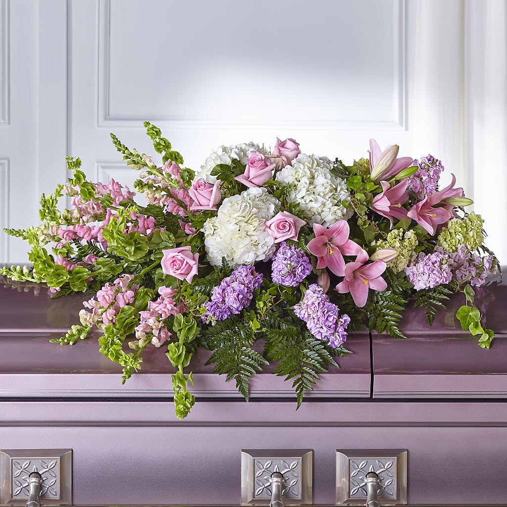 Life's Gratitude Casket Spray – Artistic Designs Unlimited, Marianna FL
