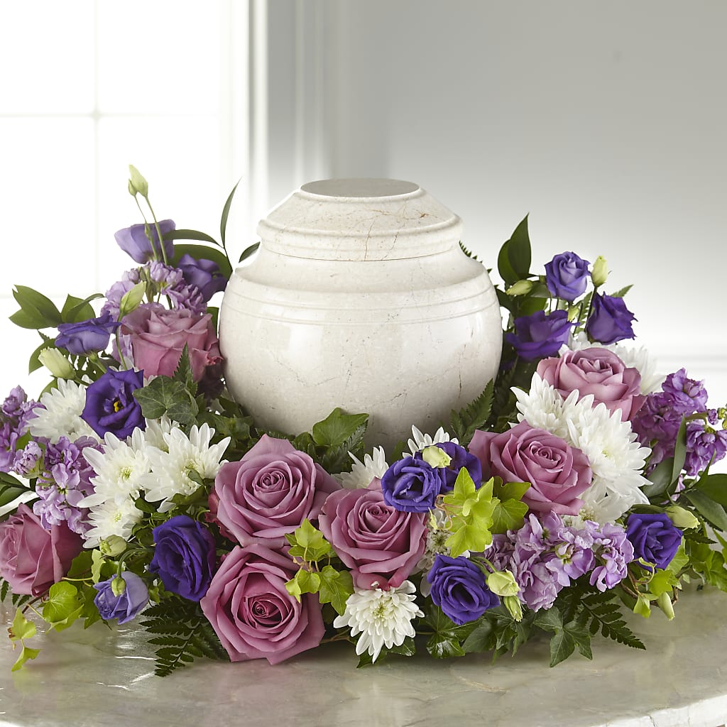 Blooming Sympathy Cremation Adornment – Artistic Designs Unlimited, Marianna FL
