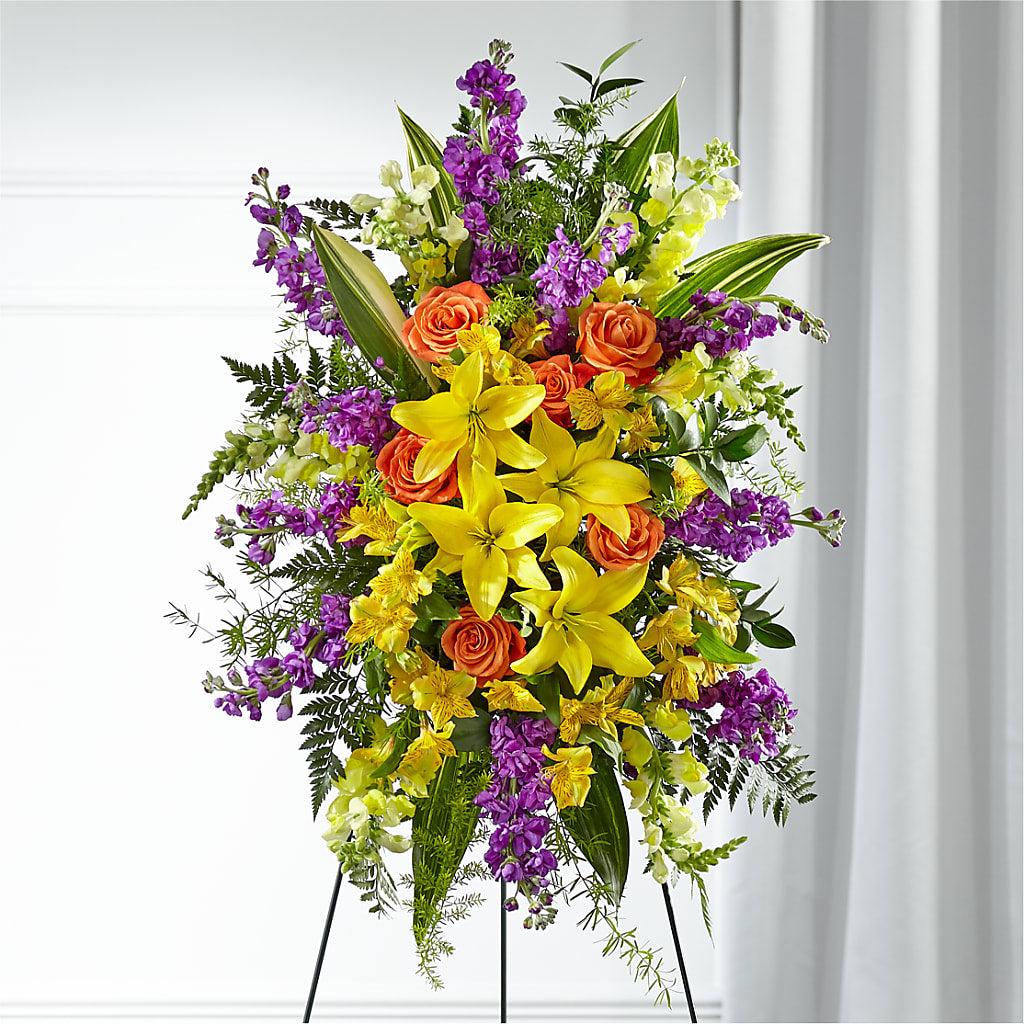 Thoughtful Prayers Standing Spray – Artistic Designs Unlimited, Marianna FL