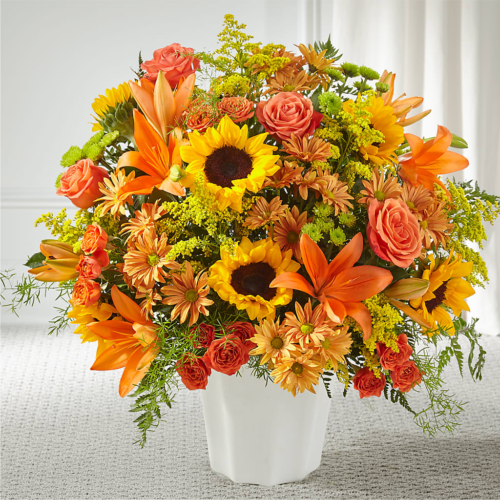 Harvest Thoughts Floor Basket – Artistic Designs Unlimited, Marianna FL