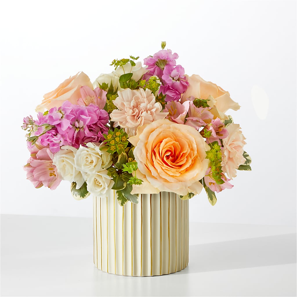 Paradise Bouquet with Ivory Vase – Artistic Designs Unlimited, Marianna FL