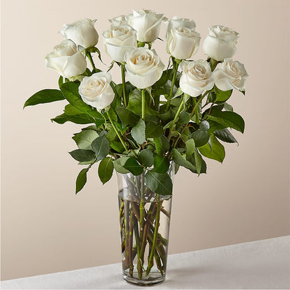 Long Stem White Rose Bouquet –  Artistic Designs Unlimited, Marianna FL