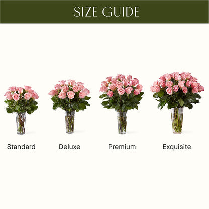Long Stem Pink Rose Bouquet –  Artistic Designs Unlimited, Marianna FL