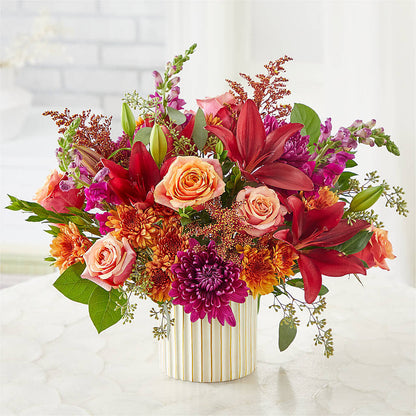 Burgundy Landscape Bouquet –  Artistic Designs Unlimited, Marianna FL