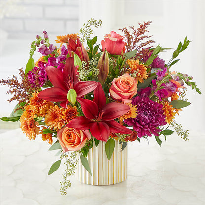 Burgundy Landscape Bouquet –  Artistic Designs Unlimited, Marianna FL