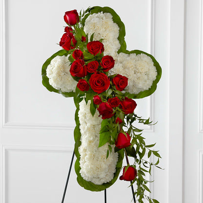 Floral Cross Easel –  Artistic Designs Unlimited, Marianna FL