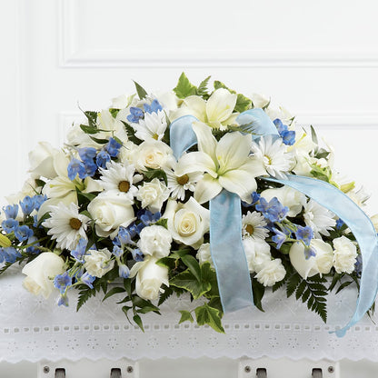 Tender Treasure Casket Spray –  Artistic Designs Unlimited, Marianna FL