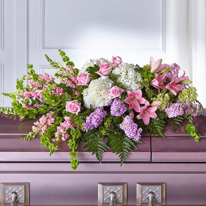 Life's Gratitude Casket Spray –  Artistic Designs Unlimited, Marianna FL