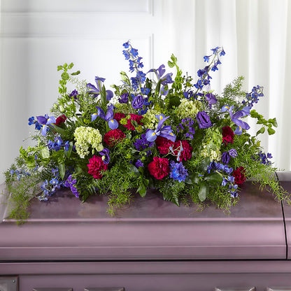 Always Treasured Casket Spray –  Artistic Designs Unlimited, Marianna FL