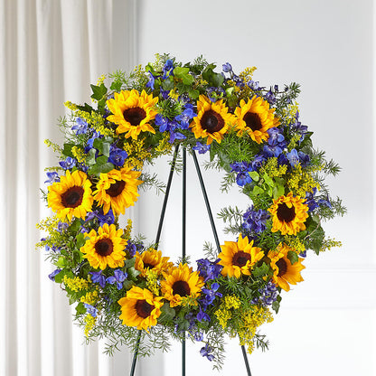 Bright Rays Wreath –  Artistic Designs Unlimited, Marianna FL