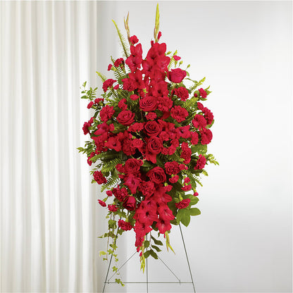 From the Heart Standing Spray –  Artistic Designs Unlimited, Marianna FL