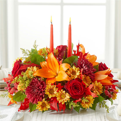 Autumn's Embrace Centerpiece –  Artistic Designs Unlimited, Marianna FL